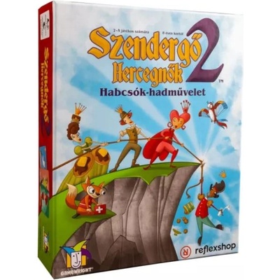 Reflexshop Заспали принцеси 2: Операция Целувка от захар - настолна игра - на унгарски език (gwsqtrrs)