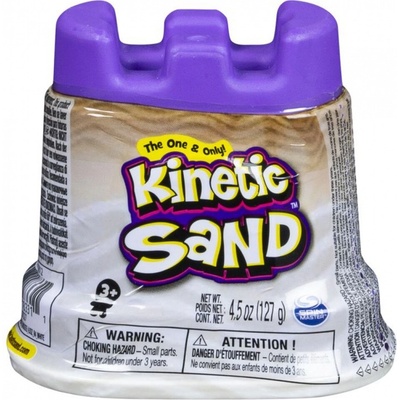 Kinetic Sand téglik s ružovým tekutým pieskom
