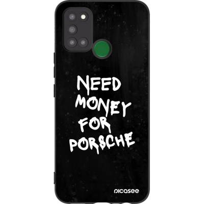 Picasee silikonový černý obal pro Realme 7i - Black Dollar – Zboží Živě