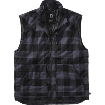 BRANDIT Потник Brandit Lumber vest - Black (Black / Grey)