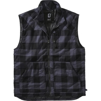 BRANDIT Потник Brandit Lumber vest - Black (Black / Grey)