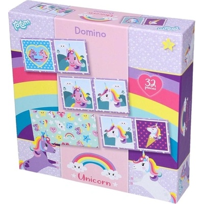 Totum Детска игра Totum - Еднорог, Домино (T071599)