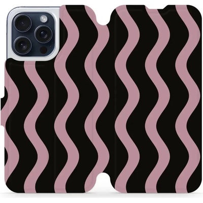 Mobiwear - Apple iPhone 15 Pro Max - VA54S Fialové vlnky
