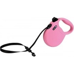 alcott Wanderer Retractable Leash - автоматичен повод Пътешественик, РОЗОВ, размер S - дължина на повода 4, 8 м - подходящо за кучета до 20 кг WRSPK