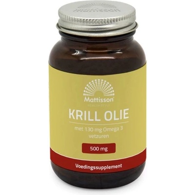 Mattisson Krill olej 500 mg 60 kapslí