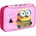 Minions Пълен Несесер с 2 ципа - Pink Minions