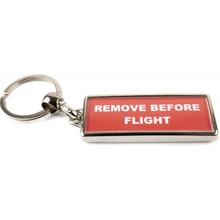 Přívěsek na klíče LeteckeDoplnky Remove Before Flight (kovový)