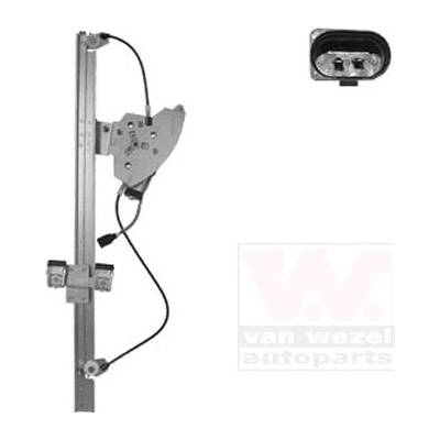 Mechanizmus zdvíhania okna VAN WEZEL 3077262
