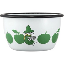 Muurla Miska Moomin Joyful Apples smalt bielo zelená 0,6 l