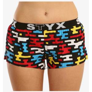Styx Дамски спортни шорти Styx art rubber flat Styx | Cheren | ЖЕНИ | S