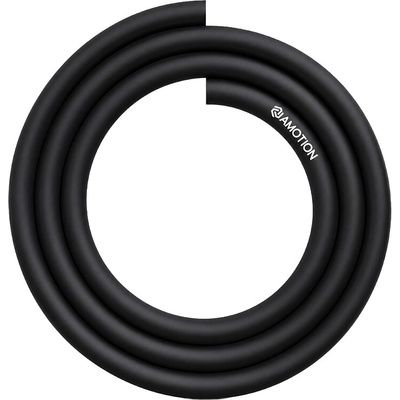 Amotion Hadica silikonová 17/12 150 cm Čierna Black