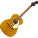 Fender California Deluxe Monterey E WN Aztec Gold Електро-акустична китара Дреднаут