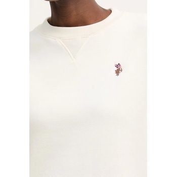 U. S. Polo Assn U. S. Polo Assn. суичър дамски от памук DHM CREW NECK SWEAT (WUP2280)