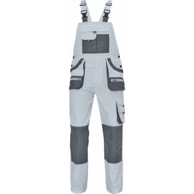 F & F CARL BE-01-004 kalhoty s laclem bílá