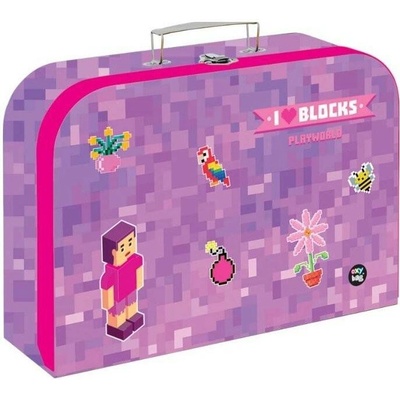 Oxybag Kufřík na výtvarné potřeby Playworld Girl 34 cm – Hledejceny.cz