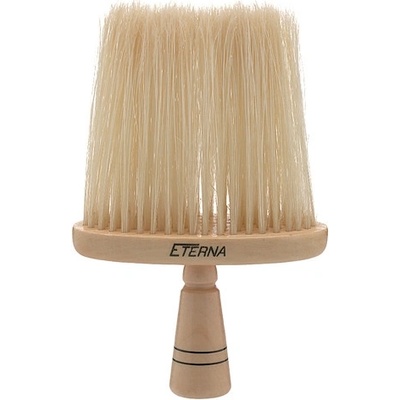 Sibel oprašovák na vlasy přírodní vlas drevená rukojeť