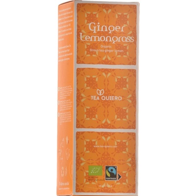 Tea Quiero čaj minibox zázvor & citronová tráva BIO 12 x 2 g