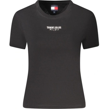 Tommy Hilfiger Дамска тениска с къс ръкав tommy hilfiger, Размер s, Цвят Черен (dw0dw20913_nebds)
