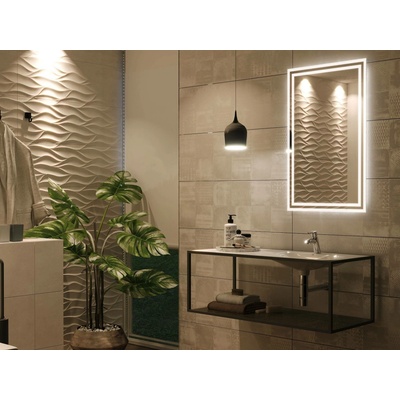 Artalo LED zrcadlo M3 80 x 100 cm