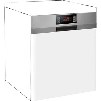 Matis Врата за съдомиялна машина IN MDF Mask 60x60 бял гланц