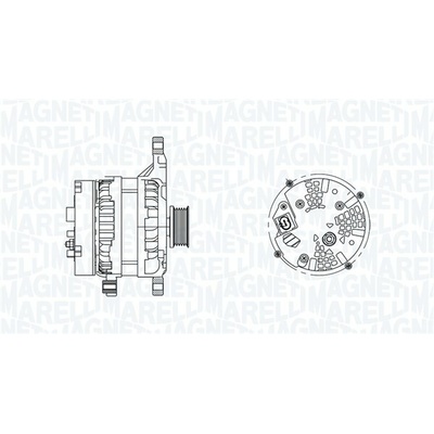 Alternátor MAGNETI MARELLI 063735759010
