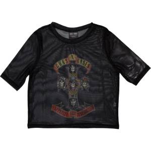 Guns N' Roses Appetite For Destruction Black S Дамски Риза (GNRMCT152LB01)