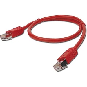 Gembird RJ45 CAT6 UTP M/M кабел за данни 0, 25 м червен PP6U-0, 25M/R (PP6U-0.25M/R)