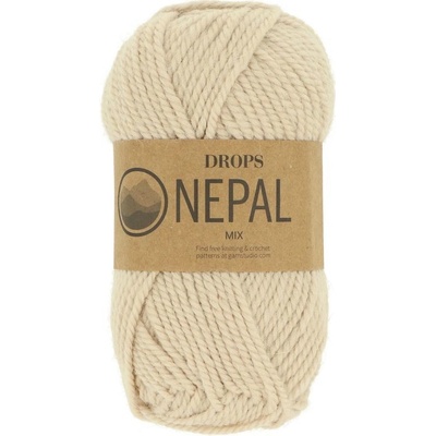 Drops Nepal MIX 0206 svetlá béžová