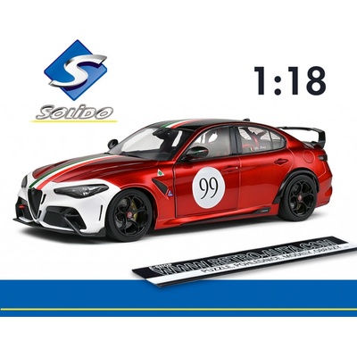 Bburago Alfa Romeo Giulia GTAm 99 2020 Alf 1 1:18