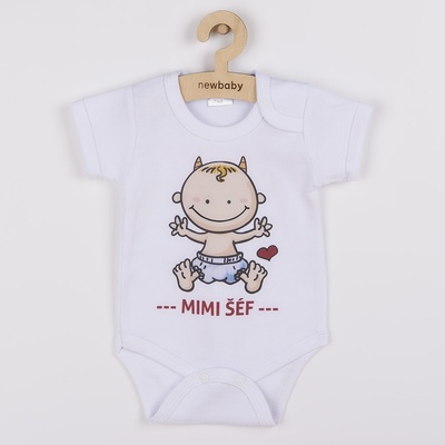 New Baby Body s potlačou MIMI ŠÉF