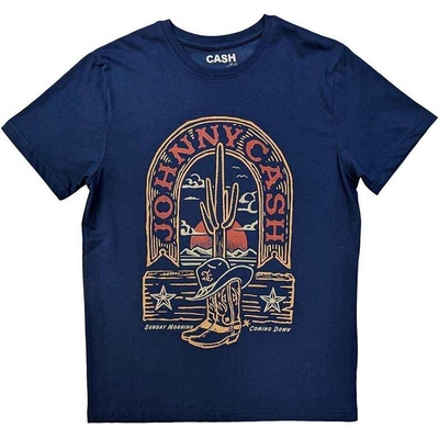 Johnny Cash Sunday Morning Denim Blue XL Риза (JCTS22MD04)