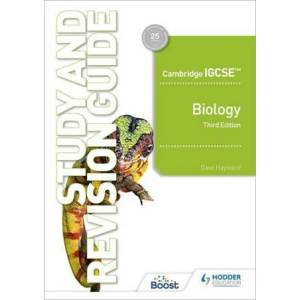 Cambridge IGCSE (TM) Biology Study and Revision Guide Third Edition (ISBN: 9781398361348)