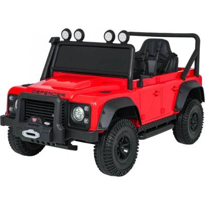 Mamido Land Rover Defender 110 SVX Concept Detské elektrické autíčko červená
