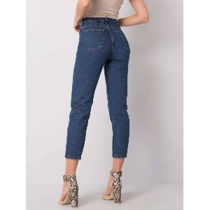 Rue Paris Дамски дънки модел 318-SP-505.70P Rue Paris цвят тъмносин