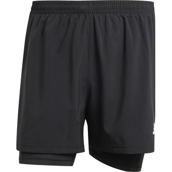 Image 1 of adidas Мъжки къси панталони Adidas Own the Run 2-in-1 Running Shorts Mens - Black