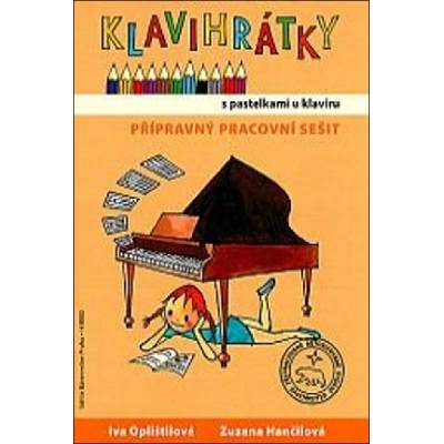 Klavihrátky s pastelkami u klavíru Oplištilová I. Hančilová Z.