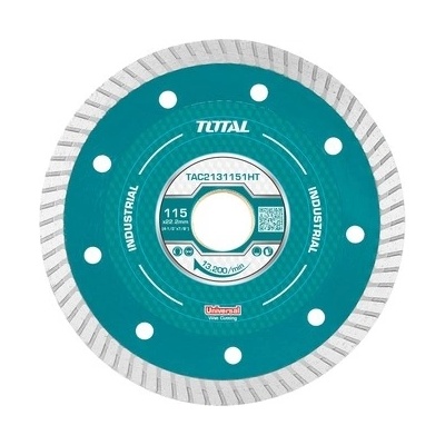 Total Kotouč diamanový řezný 115 x 22,2 mm TAC2131151HT