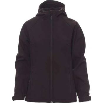 PAYPER gale lady 001045-0355 / Дамско софтшел яке с качулка - черно xl (001045035514000xl)