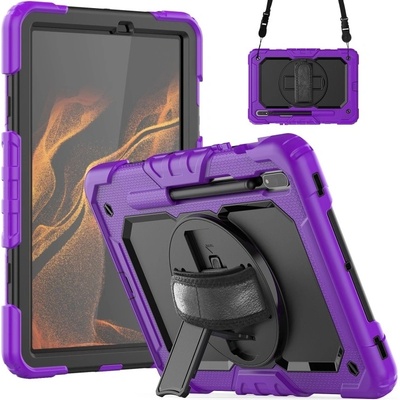 Vsetkonamobil 63292 SOLID 360 Odolný kryt pre Samsung Galaxy Tab S8 fialový