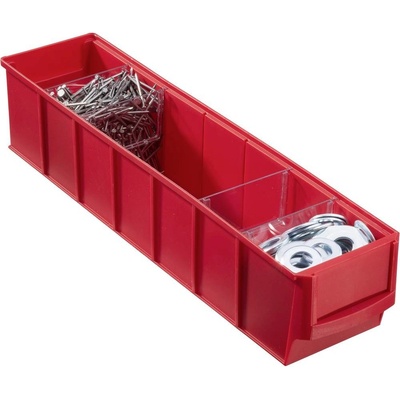 Allit skladový box 91 x 400 x 81 mm červená 1 ks 456541
