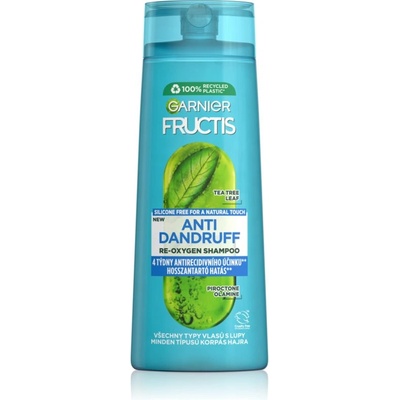 Garnier Fructis Antidandruff шампоан против пърхот за всички видове коса 250ml