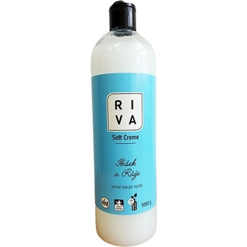 Riva tekuté mydlo s glycerínom ibištek a ruža 1 kg