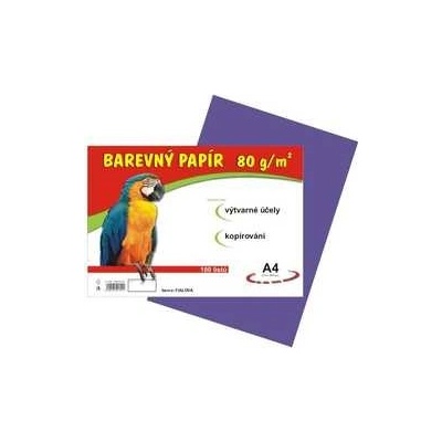 Papír barevný A4 80 g fialový 100 listů – Zboží Dáma