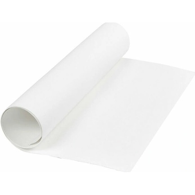 Creativ Company Papír se vzhledem kůže bílý 50 × 100 cm