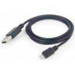 Gembird CC-USB2-AMLM-2M Gembird USB cabe to 8-pin charging transmission (Ipad, Iphone5/6/7/8/X) 2m black