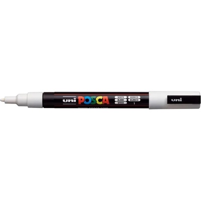 uni Декоративен маркер, 0, 9-1, 3 мм, UNI "Posca PC-3M", бял 284554000 (284554000)