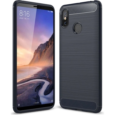 TVC Carbon pro Xiaomi Mi Max 3 Modrá tmavá