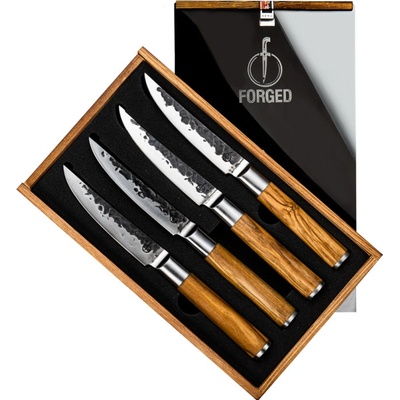 FORGED Olive steakové nože 4 ks