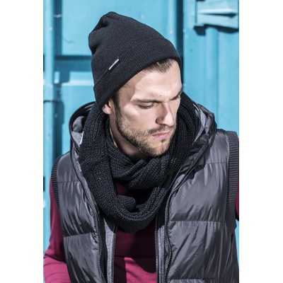Urban Classics Зимна шапка Бийни черна Urban Classics Beanie TB811UB-TB811-00007 - Черен, размер one size