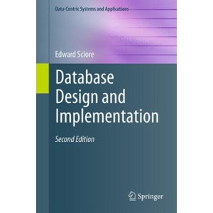 Database Design and Implementation (ISBN: 9783030338350)